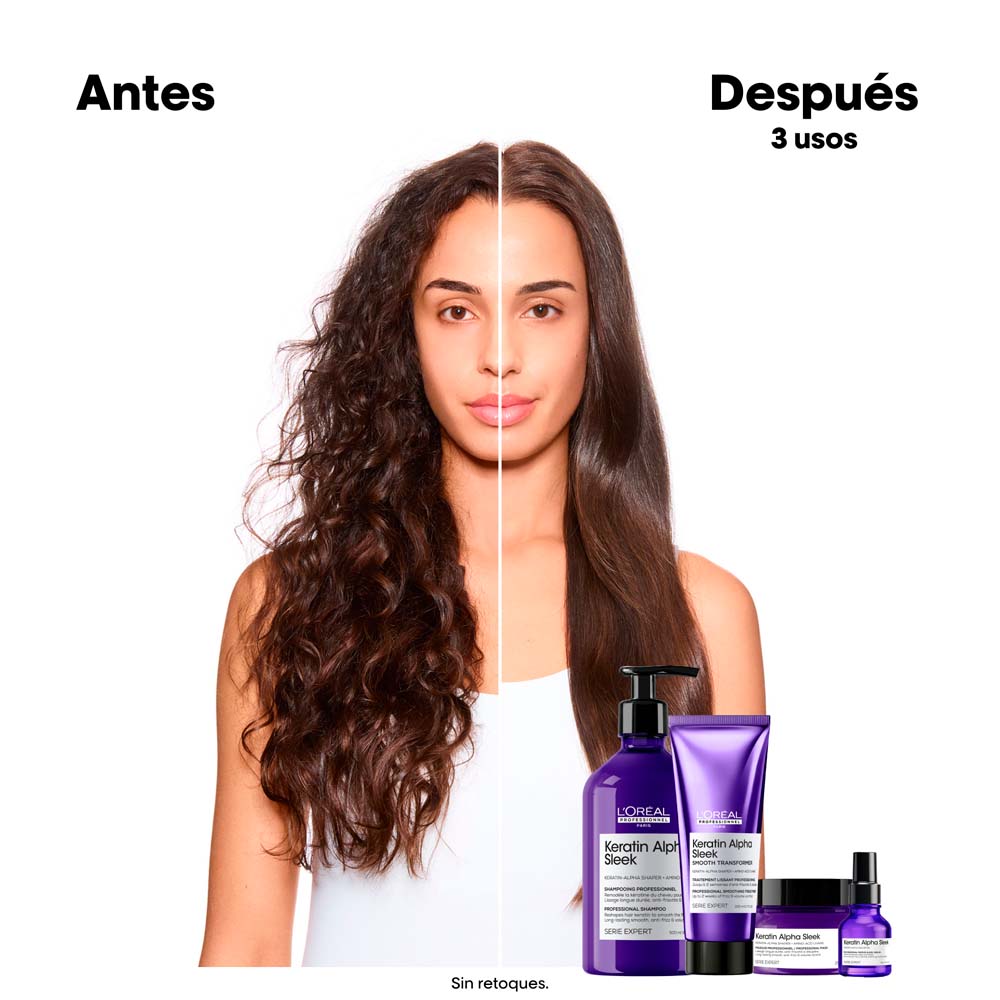 MASCARILLA PROFESIONAL ANTI-FRIZZ KERATIN ALPHA SLEEK (MASCARILLA ANTI-FRIZZ)